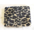 Leopard Print Faux Fur I.D. Case